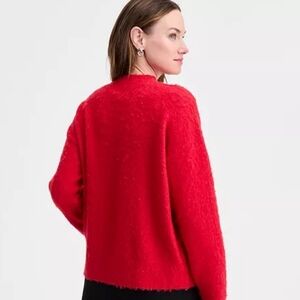 Women's Brushed-Knit Relaxed Crewneck Sweater, Macy's On 34TH Size M